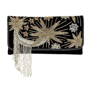 St. Xavier Night Sky Foldover Clutch